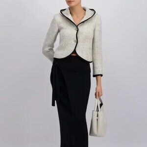 BA&SH  - Octave Tweed Jacket / Parisian Style - M
